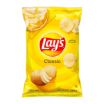 Delicious Lay’s Potato Chips, Classic, 8 oz Bag