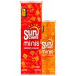 SunChips Minis, Garden Salsa Flavored Canister, Multigrain Chips, 3.75 oz Canister