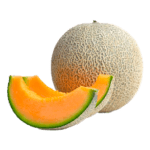 Cantaloupe Melon Fresh Organic Cut