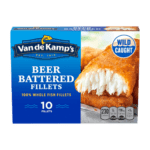 Van de Kamp’s Beer Battered 100% Whole Fish Fillets, Frozen, 19.1 oz 10 ct