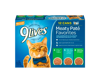 Lives Paté Favorites Variety Pack Wet Cat Food, 5.5-Ounce Cans, 12-Count