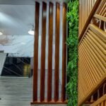 Pérgola De División Castaño WPC